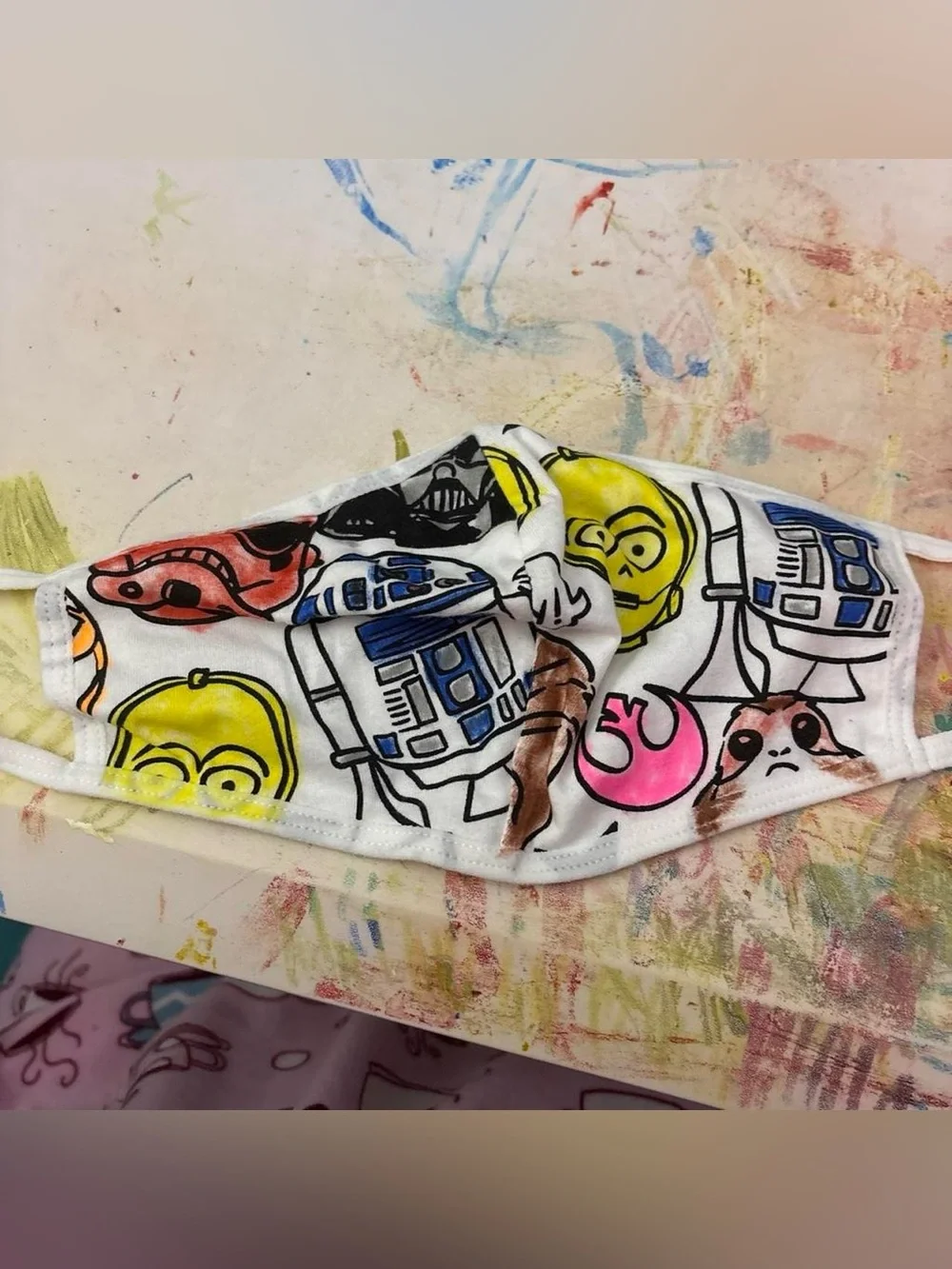 Star Wars Themed Cotton Face Mask Set